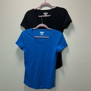2 for 1 - Kirkland Signature Blue & Black T-Shirts